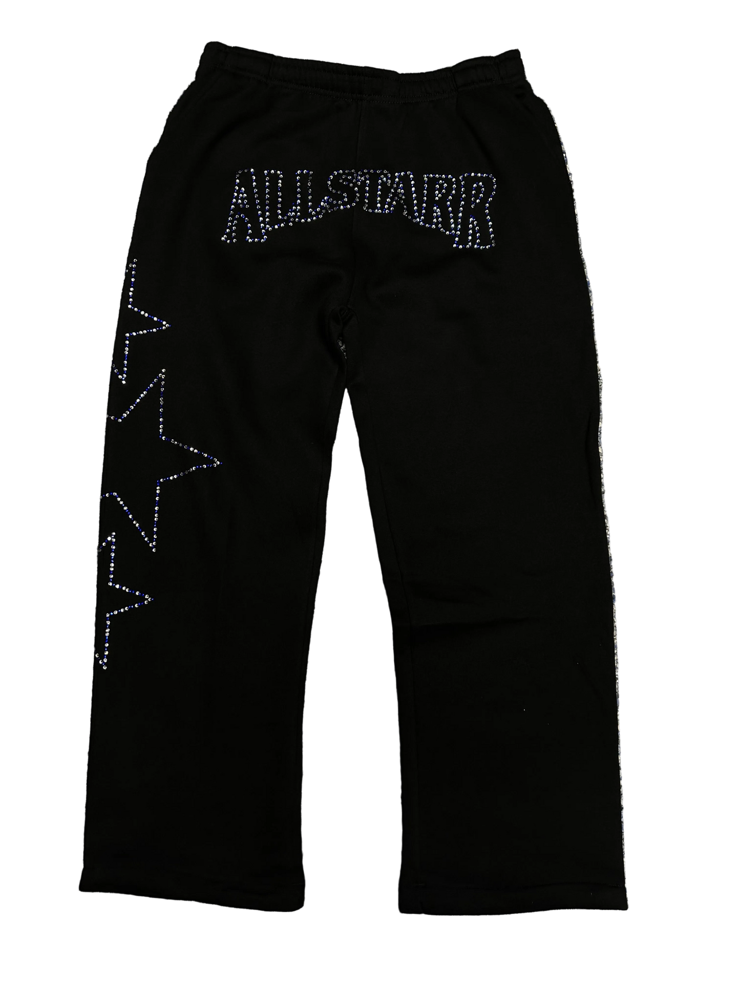 ALLSTARR TWOTONE CRYSTALS SWEATS Blue Crystals